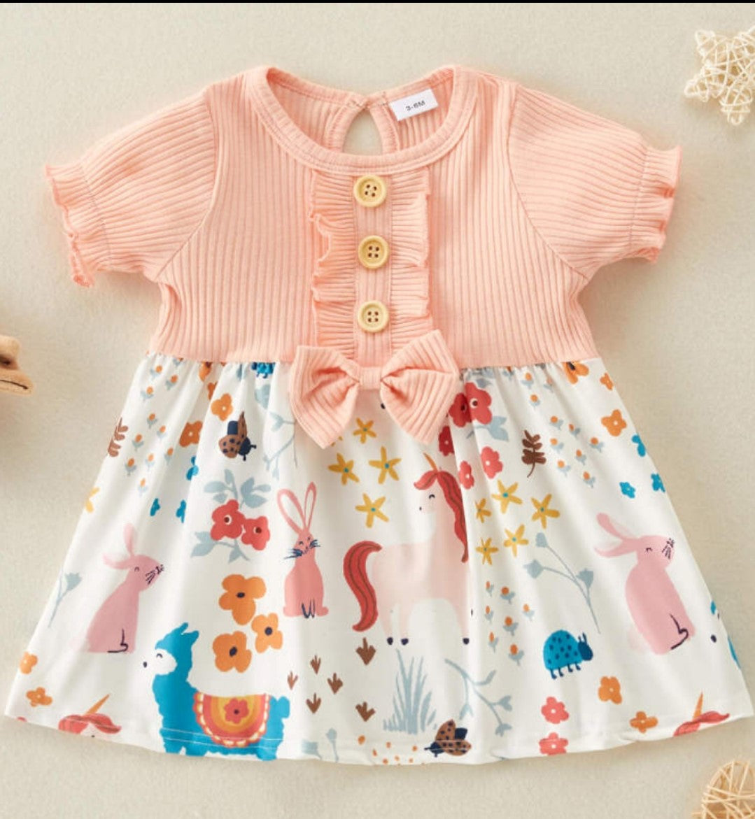 Casual Cotton Baby Dress