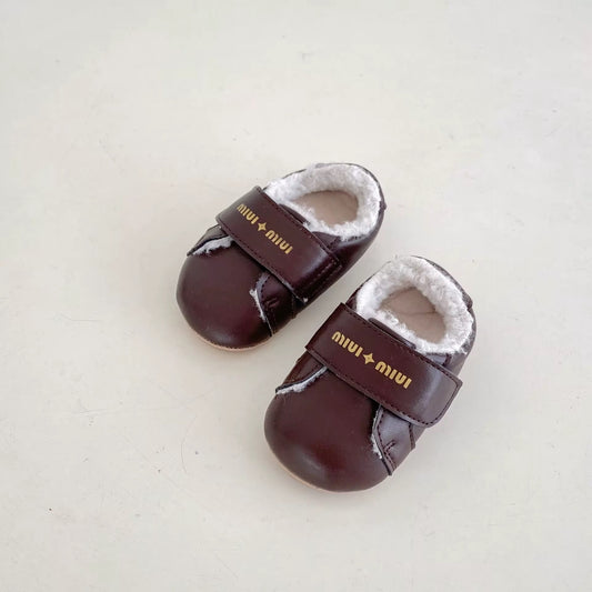 Casual Thick-Lined Baby Shoes (Non-Slip)