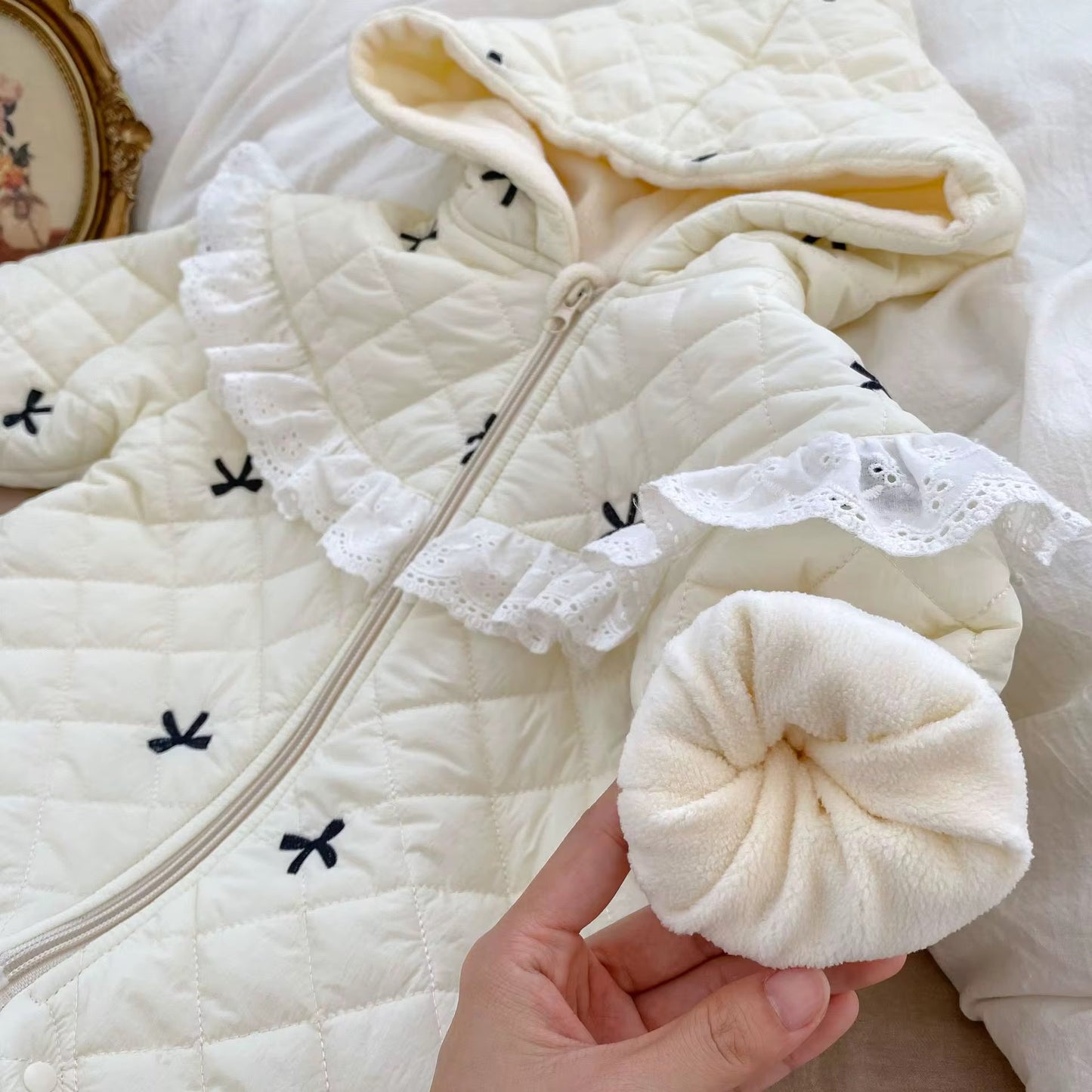 Elegant Baby Winter Jumpsuit