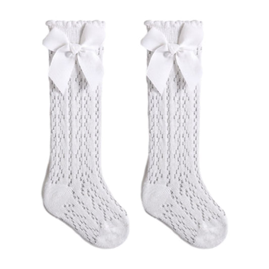 Princess Socks: Elevate Your Baby Girl's Style with Comfort and Elegance-White