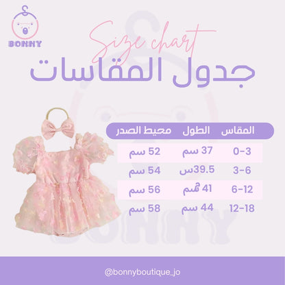 Newborn Girl Pink 3D Flower Party Romper with Bow Headband
