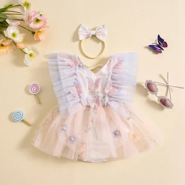 Magical Butterfly Princess Romper