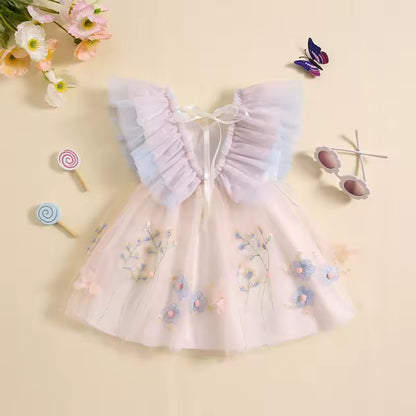 Dreamy Tulle Butterfly Princess Dress