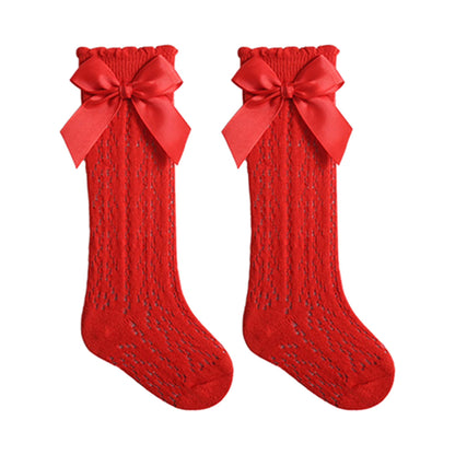 Princess Socks: Elevate Your Baby Girl's Style with Comfort and Elegance-Red