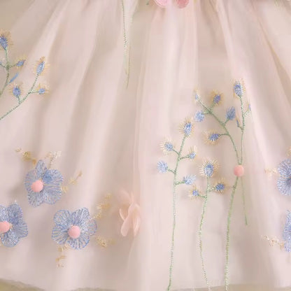 Dreamy Tulle Butterfly Princess Dress