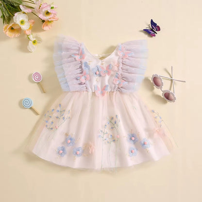 Dreamy Tulle Butterfly Princess Dress