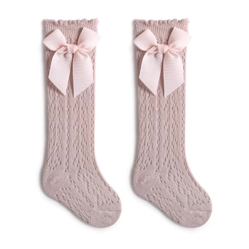 Princess Socks: Elevate Your Baby Girl's Style with Comfort and Elegance-pink
