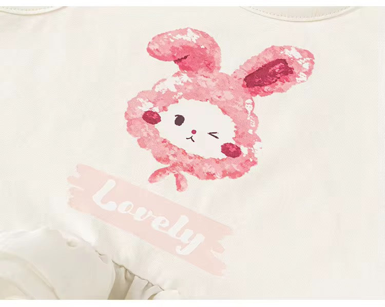 Cute Cartoon 'Summer Fun' 2-Piece Set