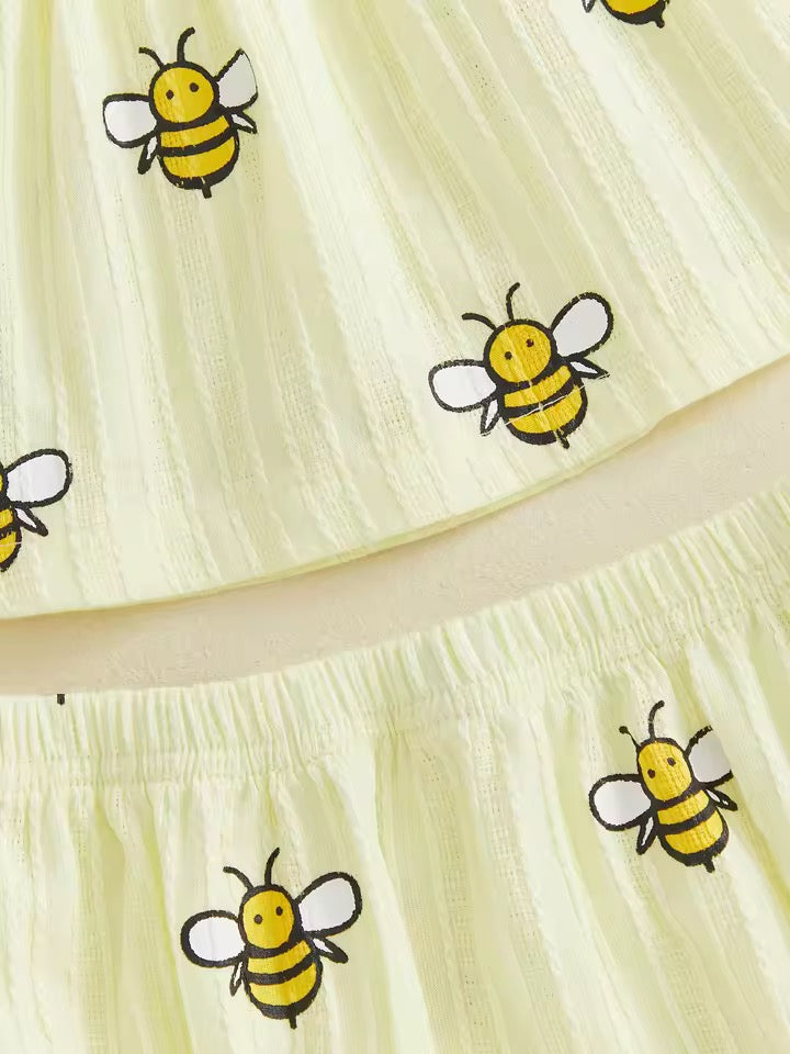 Yellow Honeybee 2-Piece Set