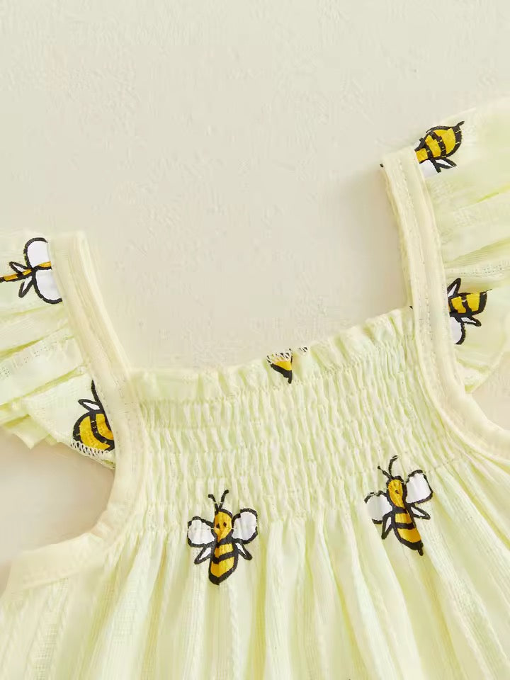 Yellow Honeybee 2-Piece Set