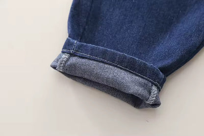 Boys 3-Piece Denim & Striped Outfit