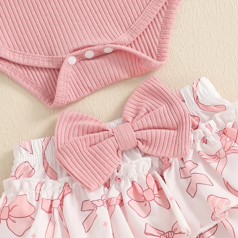 Cute & Cozy Ribbed Bow Skirt Outfit