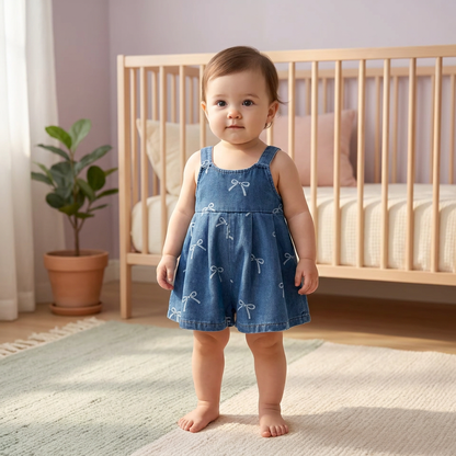Casual Chic 'Oversized' Denim Jumpsuit