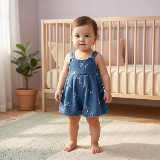 Casual Chic 'Oversized' Denim Jumpsuit