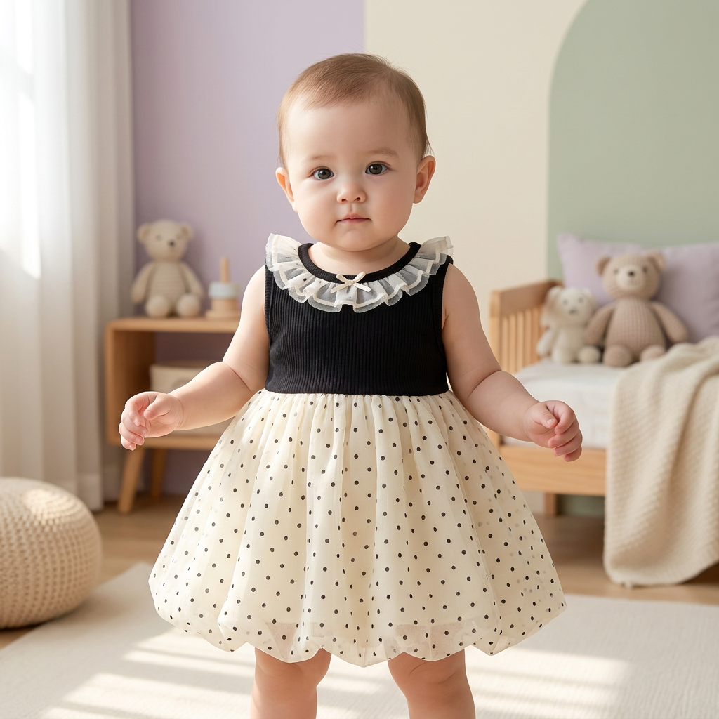 Trendy 'Polka Dot' Summer Dress